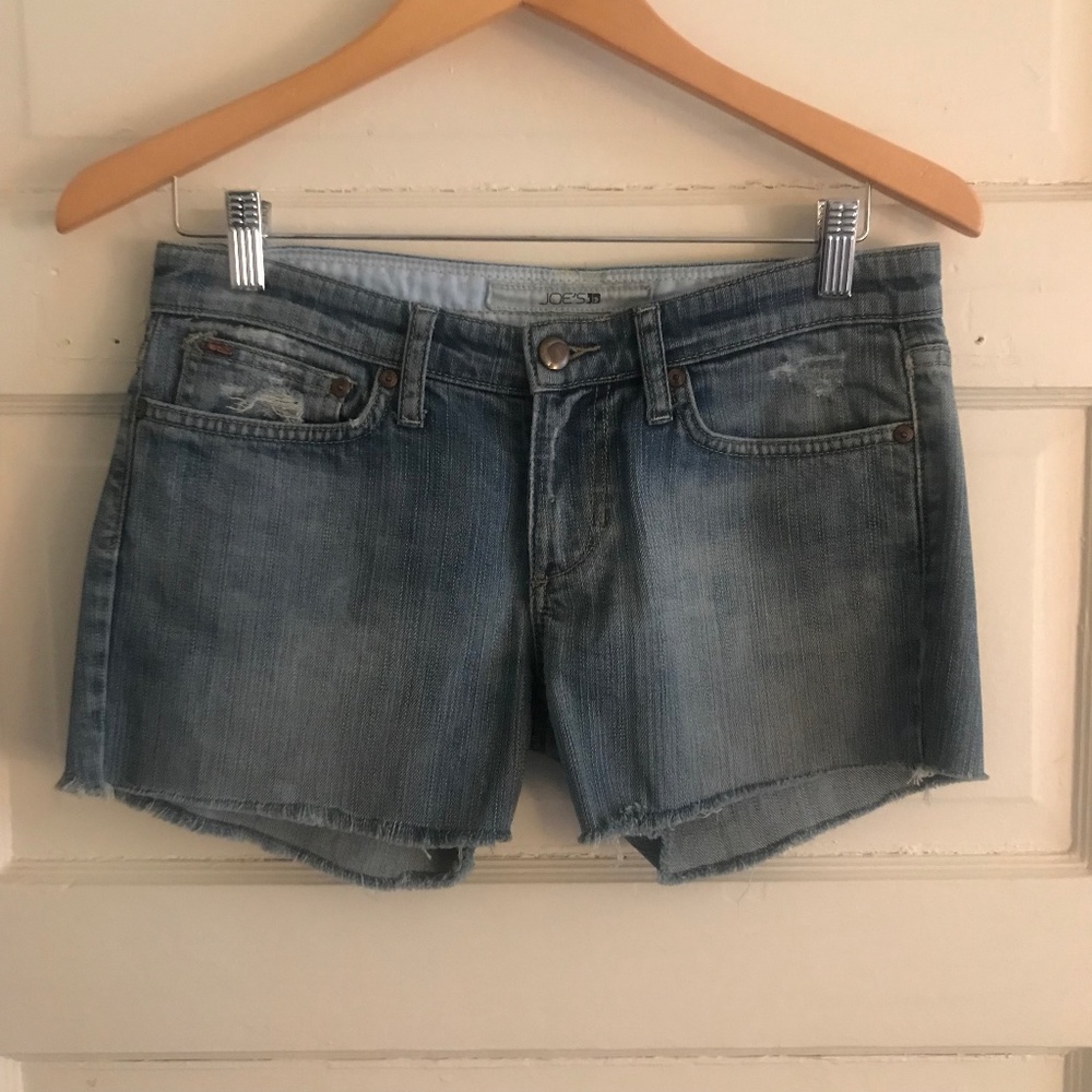Joe’s Jeans Cut off denim Jean festival Shorts 27
